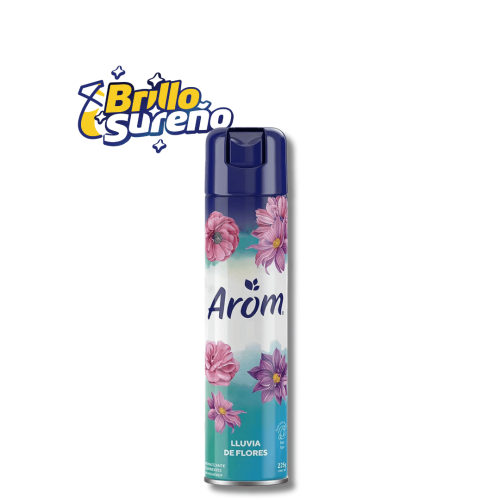 Ambientador Aerosol Arom Lluvia de Flores 225gr