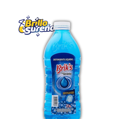 Detergente Matic Brik´s Azul 2 Litros