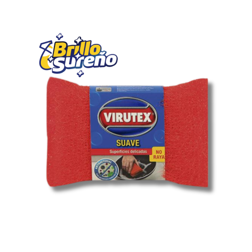 Esponja Espunita Virutex Roja/Verde