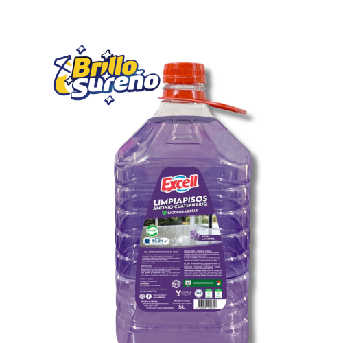 Limpiapisos Excell Aroma Lavanda 5 litros