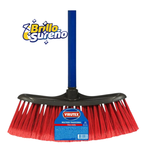 Escobillón Multiuso Tradicional Fibra Media Virutex
