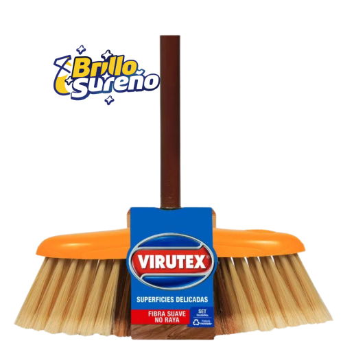 Escobillón Superficies Delicadas Fibra Suave Virutex