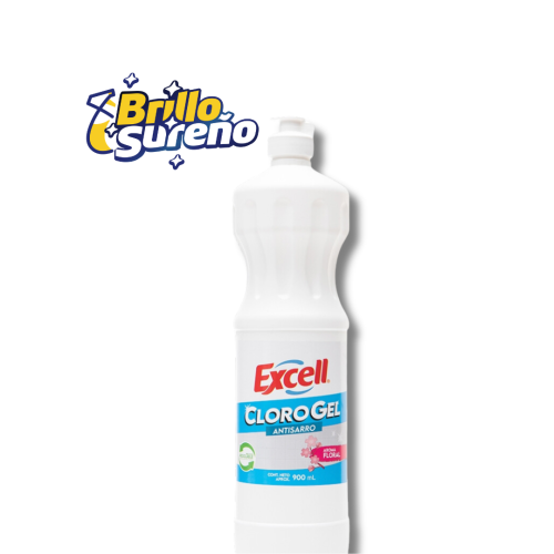 Cloro Gel Antisarro Excell aroma Floral 900ml