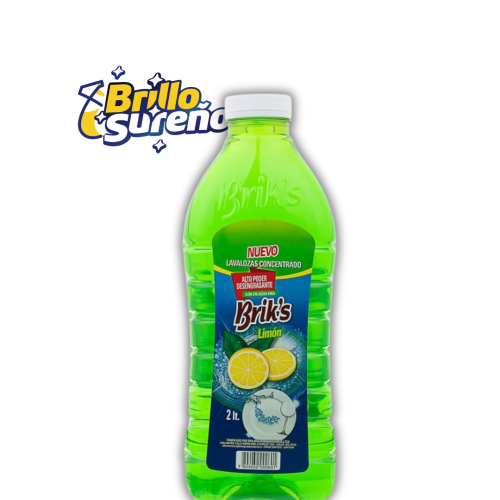 Lavaloza Concentrado Brik´s Verde 2 Litros
