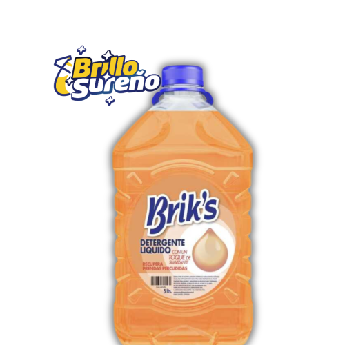 Detergente Líquido Matic Brik´s Naranjo 5 litros