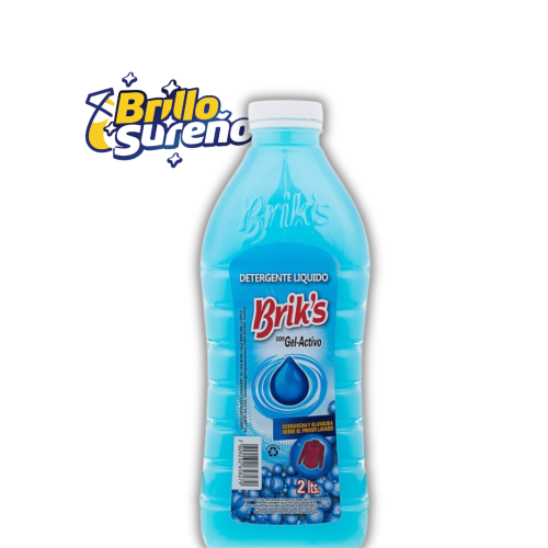 Detergente Matic Brik's Celeste 2 Litros