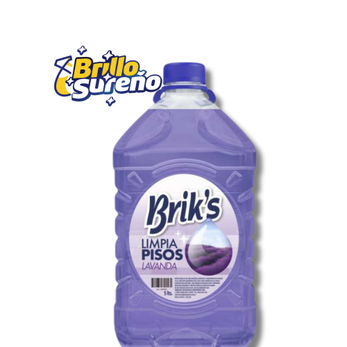 Limpiapisos Brik's Aroma Lavanda 5 Litros
