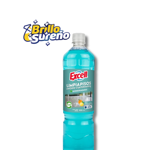 Limpiapisos con desinfectante Excell aroma cítrico frutal 900ml