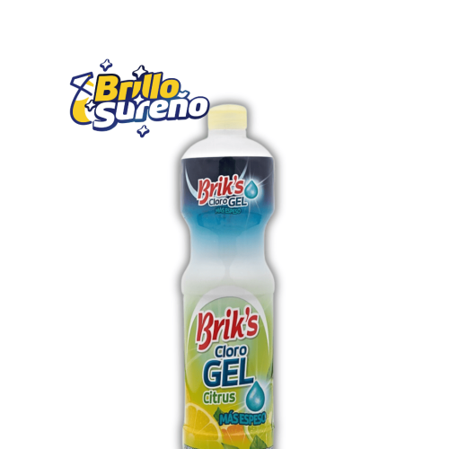 Cloro Gel fragancia Citrus Brik's 900 Ml