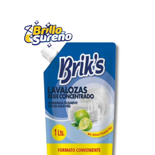 Lavaloza Brik´s Doypack Azul 1 Litro