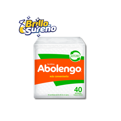 Servilleta Clásica 23 x 22 Abolengo 40 unid