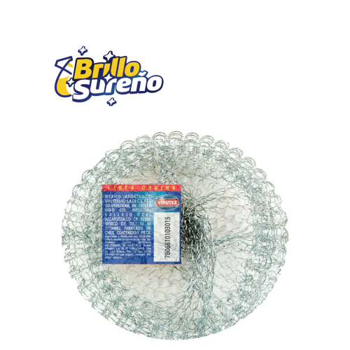 Esponja circular de Acero Virutex 1 unidad